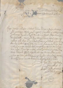 Wyrok w sprawie pobicia Straburski & Dolny z Kończyc 1705 rok