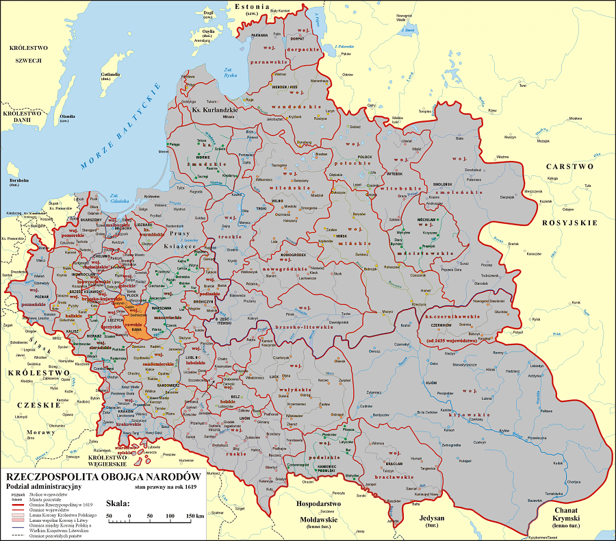 Rzeczypospolita Obojga Narodów -Zamek w Rawie - Województwo Rawskie Rzeczypospolita Obojga Narodów -Zamek w Rawie - Województwo Rawskie