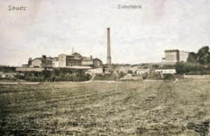 Widok na cukrownię Widok na cukrownię
