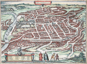 Wilno 1581 Georg Braun Wilno 1581 Georg Braun