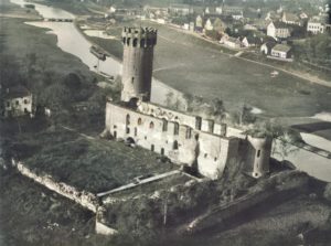 Zamek Krzyżacki w Świeci z lotu ptaka Zamek Krzyżacki w Świeci z lotu ptaka