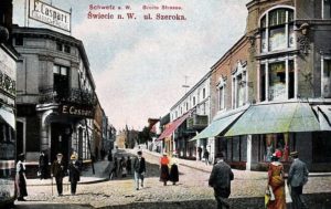 Świecie Breite Strasse - Szeroka - 10 lutego Świecie Breite Strasse - Szeroka - 10 lutego