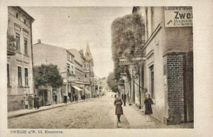 Świecie Klasztorna widok z przed synagogi Świecie Klasztorna widok z przed synagogi