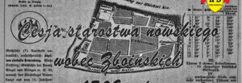 Chronologia wydarzeń Historii Szlacheckiej 15 Cesja starostwa nowskiego wobec Zboińskich 1709 roku