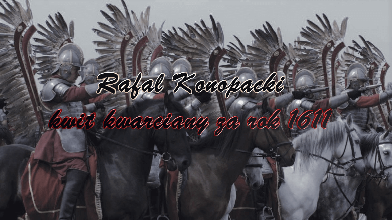 Rafał Konopacki kwit kwarciany za rok 1611