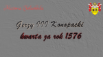 Gerzy III Konopacki kwarta za rok 1576