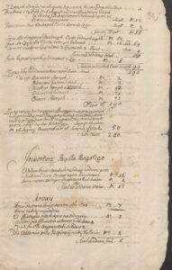 Spis inwentarza żywego po szwedzkiej okupacji Konopat 1706 rok