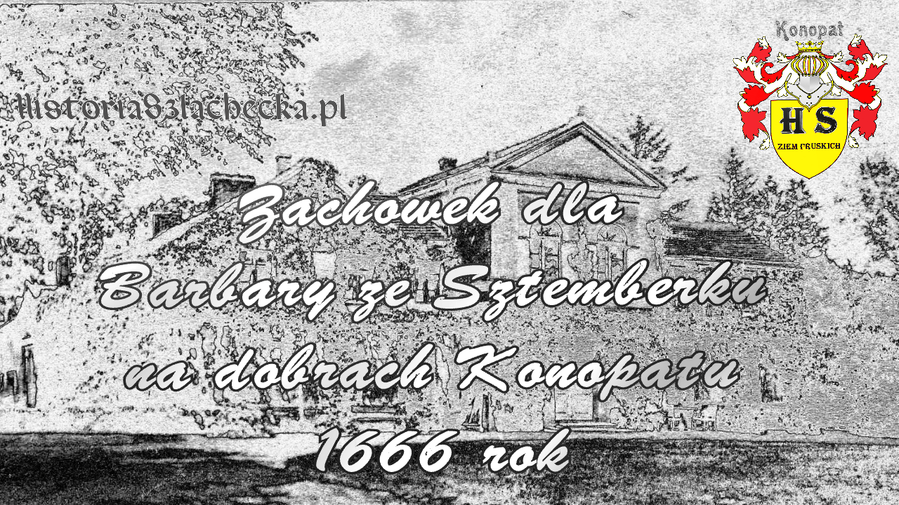 Zachowek dla Barbary ze Sztemberku na dobrach Konopatu 1666 rok 2 Zachowek dla Barbary ze Sztemberku na dobrach Konopatu 1666 r