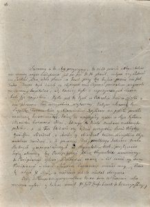 List Trembeckiego do Konstantego Kruszyńskiego 1780 roku
