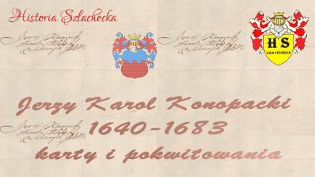Jerzy Karol Konopacki karty i pokwitowania