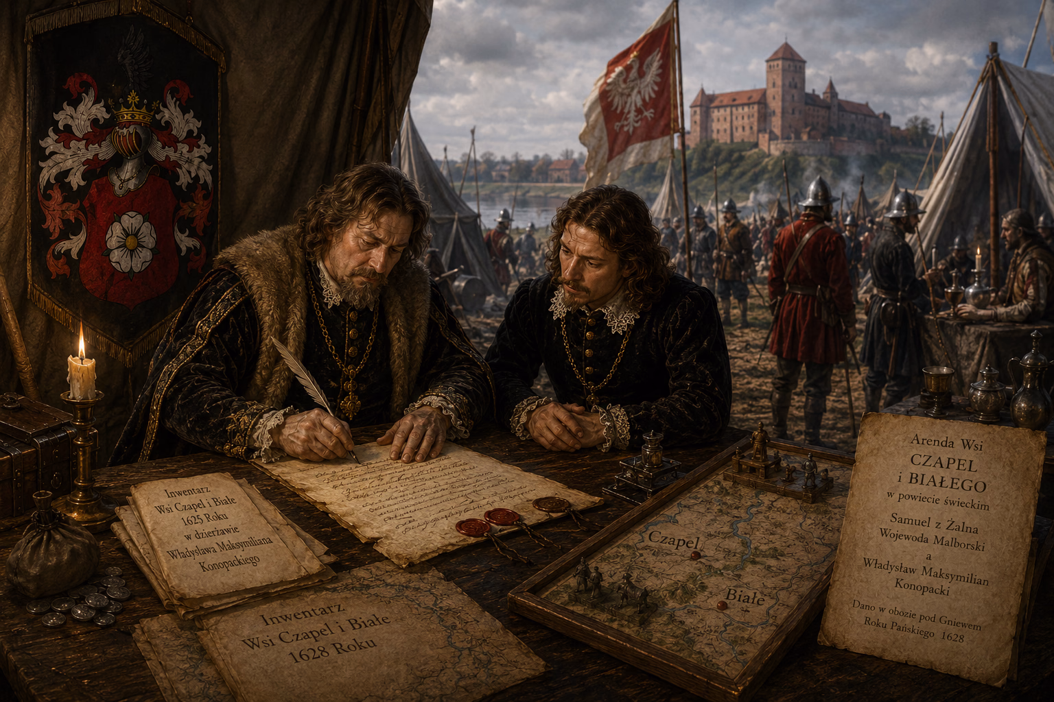 Władysław arenda Czapel świeckich 1628 roku