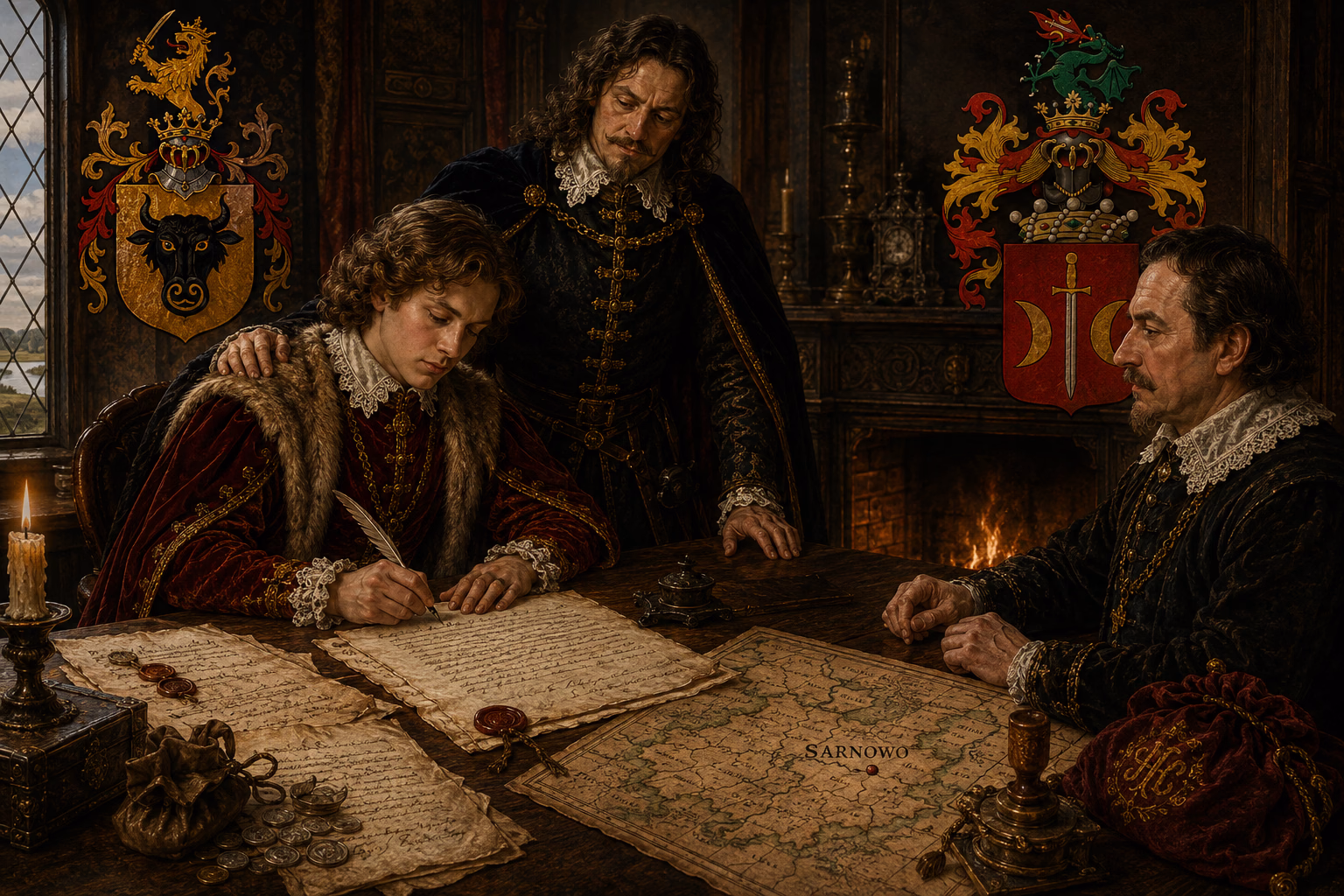 Władysław zastawia Sarnowo Dulskiemu 1618 roku