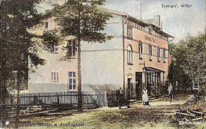 1921 Hotel przy dworcu w Terespolu