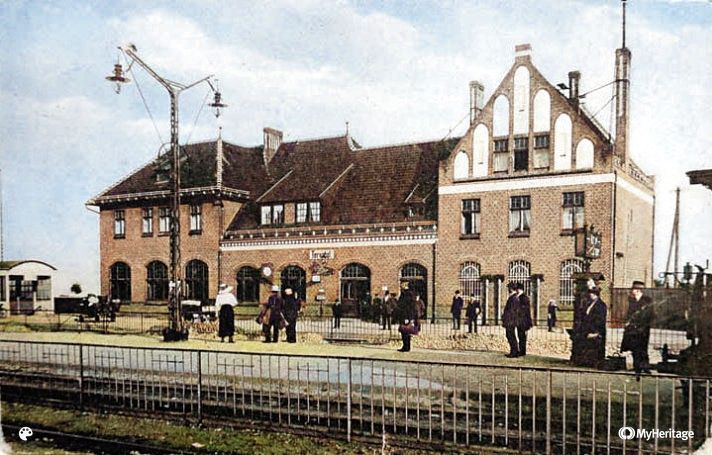 Dworzec Terespol po założeniu lamp na peronach